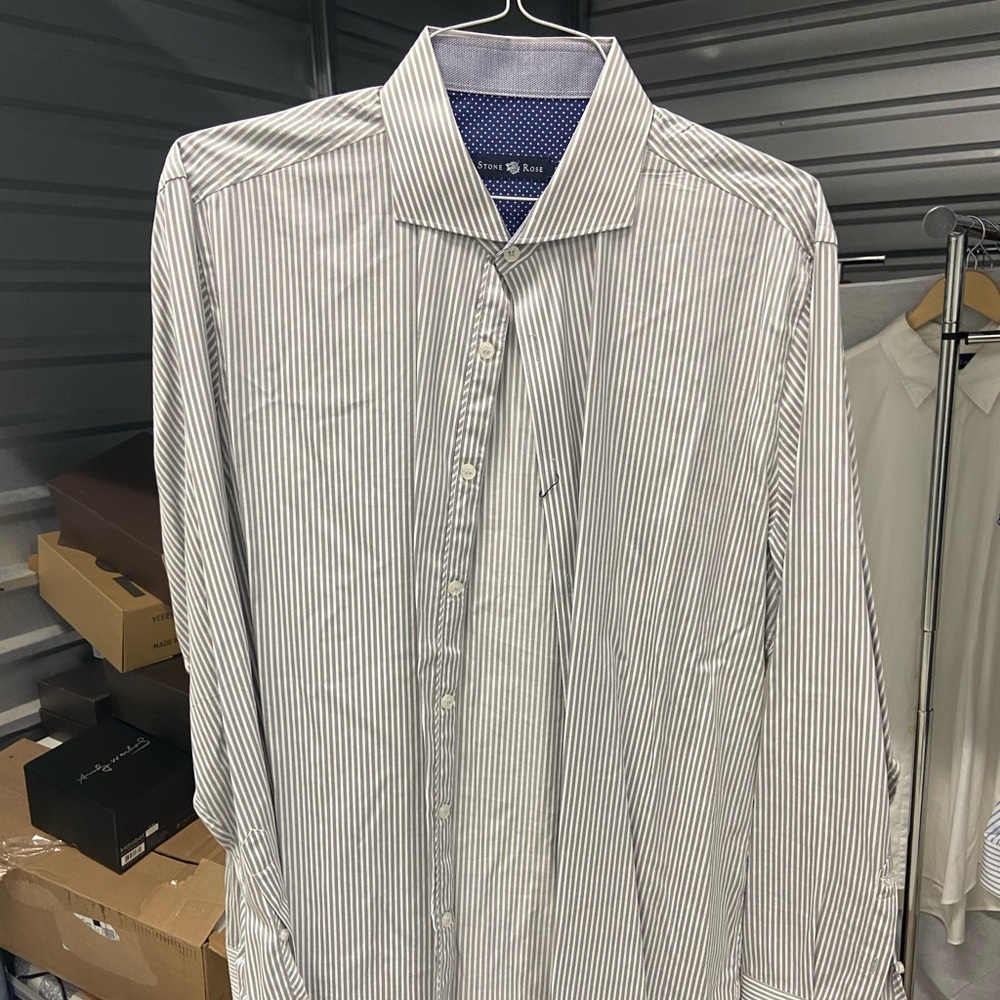 STONE ROSE DRESS SHIRT